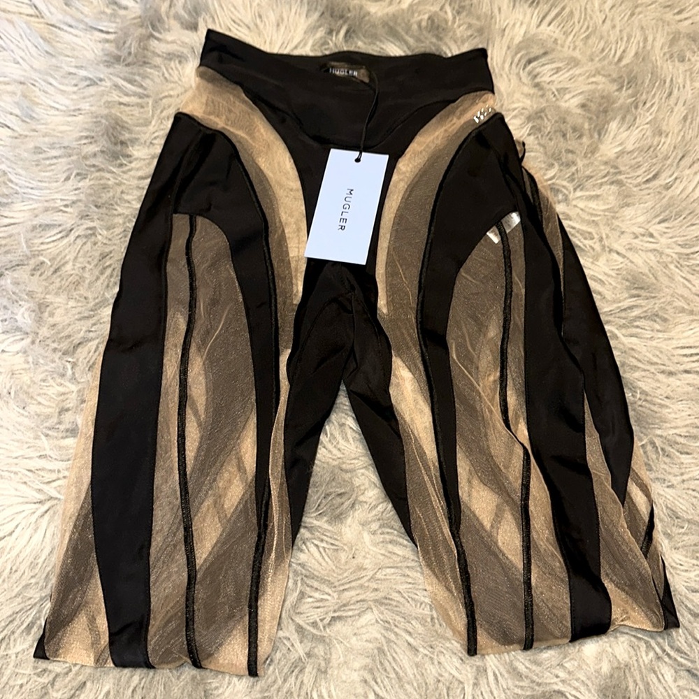 Mugler Spiral Leggings